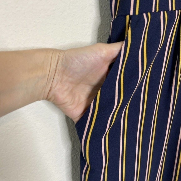 Halogen Multicolored Striped Jumpsuit 6 - Picture 4 of 9